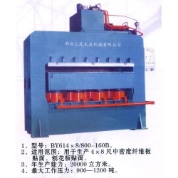 三聚氰胺貼面熱壓機價格、型號、用途信息