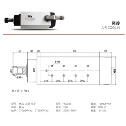 風冷電主軸廠家直銷，價格優惠，質量有保障，選濟南星林