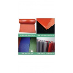 氟橡膠涂覆玻纖布，高溫布硅膠布，防火阻燃四氟布