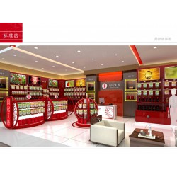 濟南專賣店設計裝修，店招制作門頭裝修，濟南專賣店展柜制作公司