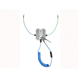 Newsongale壁掛監控型靜電接地夾（電池供電）