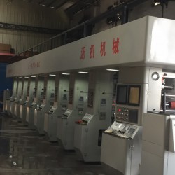 電腦凹印機瀝機機械供應，色數可定制，空氣能干燥