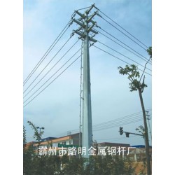 電力鋼桿廠家，價位合理的電力鋼桿路明鋼桿供應