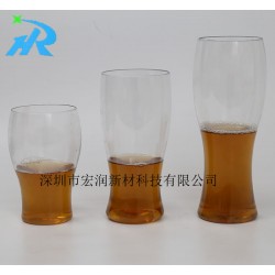 供應環保無公害塑料酒杯，PET塑料啤酒杯
