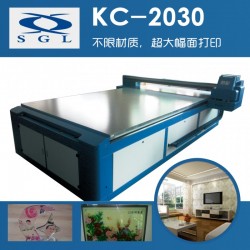 用于玻璃、瓷磚、木板、金屬UV打印機KC2030