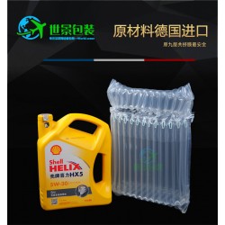 4L機油袋抗壓集裝箱充氣柱袋充氣袋環?？爝f防震緩沖氣泡柱
