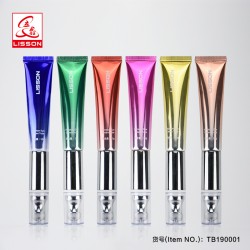 立鑫化妝品PE軟管，無極振動眼霜軟管，每套15元