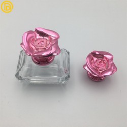 冠鋮鑫創意玫瑰花香水蓋 噴霧款化妝品金屬蓋 定制鋅合金香水蓋