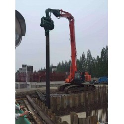 日立490打樁臂，打樁機打樁臂改裝定制廠家 打拔鋼板樁護筒裝