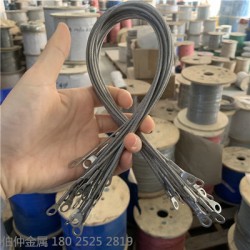 燈飾專用304不銹鋼鋼絲繩，吊燈繩，鋼絲繩鎖具，包膠鋼絲繩