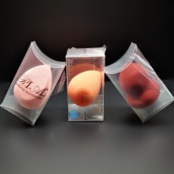 廠家熱銷PVC化妝蛋包裝盒，防刮花PET膠盒，pp塑料制品