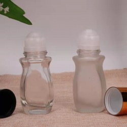50毫升滾珠瓶，滾珠玻璃瓶，走珠瓶，玻璃瓶