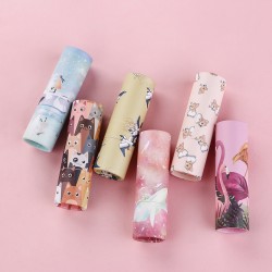 潤唇膏紙筒，口紅包裝紙罐 創意圓形禮品包裝盒