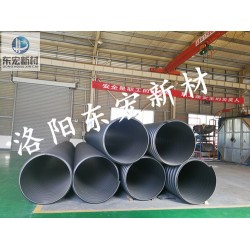 三門峽鋼帶增強聚乙烯螺旋波紋管廠家，DN800排污鋼帶波紋管
