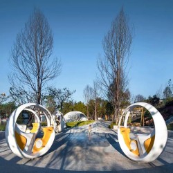 日照自行車噴泉品質好廠家 山東三喜