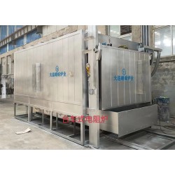 工業電爐-電阻爐-工業窯爐-全纖維高溫翻轉臺車爐